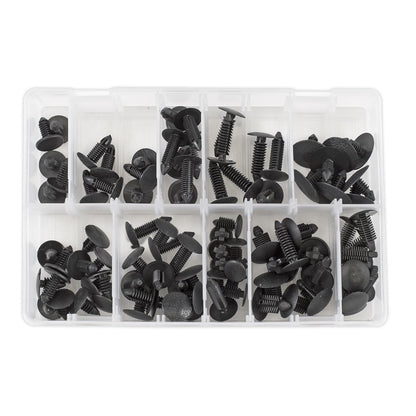 Sealey TCFT100AS Fir Tree Clip Assortment - Pack of 100