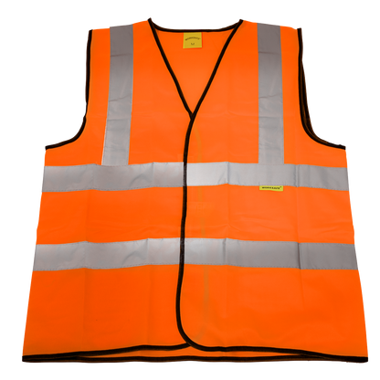 Sealey 9812M Hi-Vis Orange Waistcoat (Site and Road Use) - Medium