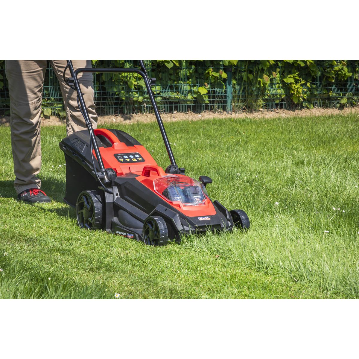 Sealey CP40VLM Cordless Lawn Mower 40V SV20 Series 40cm - Body Only