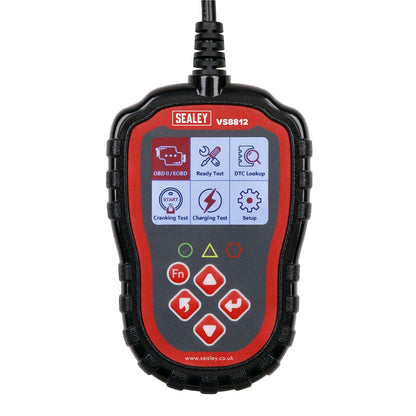 Sealey VS8812 EOBD Code Reader - Live Data