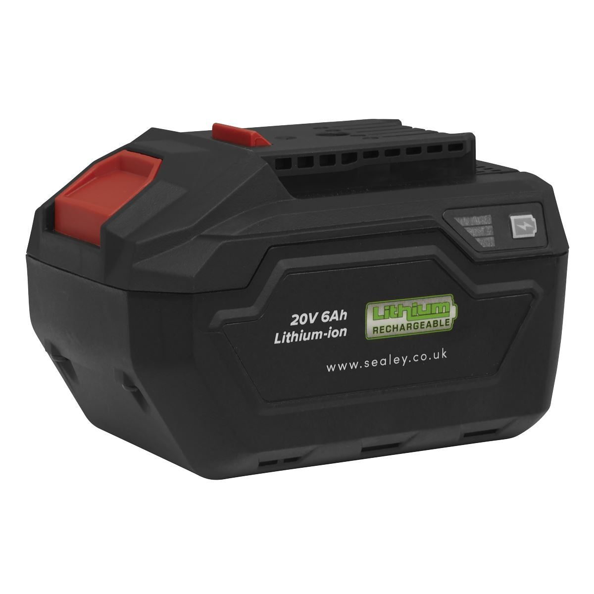 Sealey CP20VBP6 Power Tool Battery 20V 6Ah SV20 Series Lithium-ion