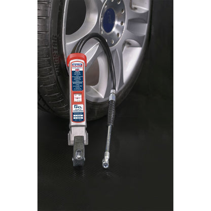 Sealey SA37/93 Professional Tyre Inflator with Twin Push-On Connector