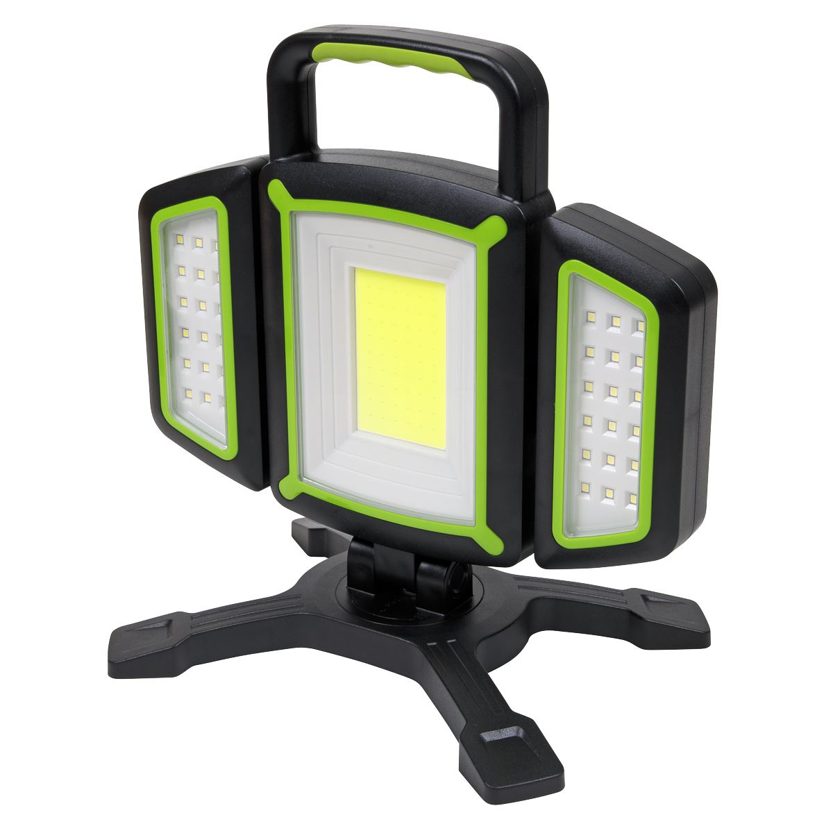 Sealey LED18WFL Rechargeable Flexible Floodlight 18W COB & 9W SMD LED