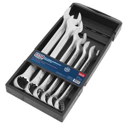 Sealey AK63259 Combination Spanner Set 6pc Jumbo Metric