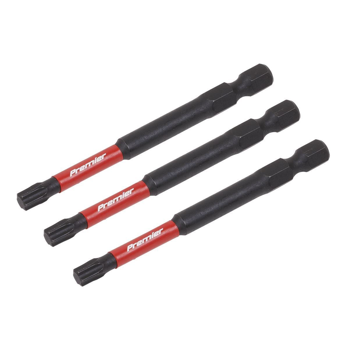 Sealey AK8269 TRX Star* T27 Impact Power Tool Bits 75mm - 3pc