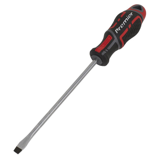 Sealey AK4355 Screwdriver Slotted 6 x 150mm GripMAX®