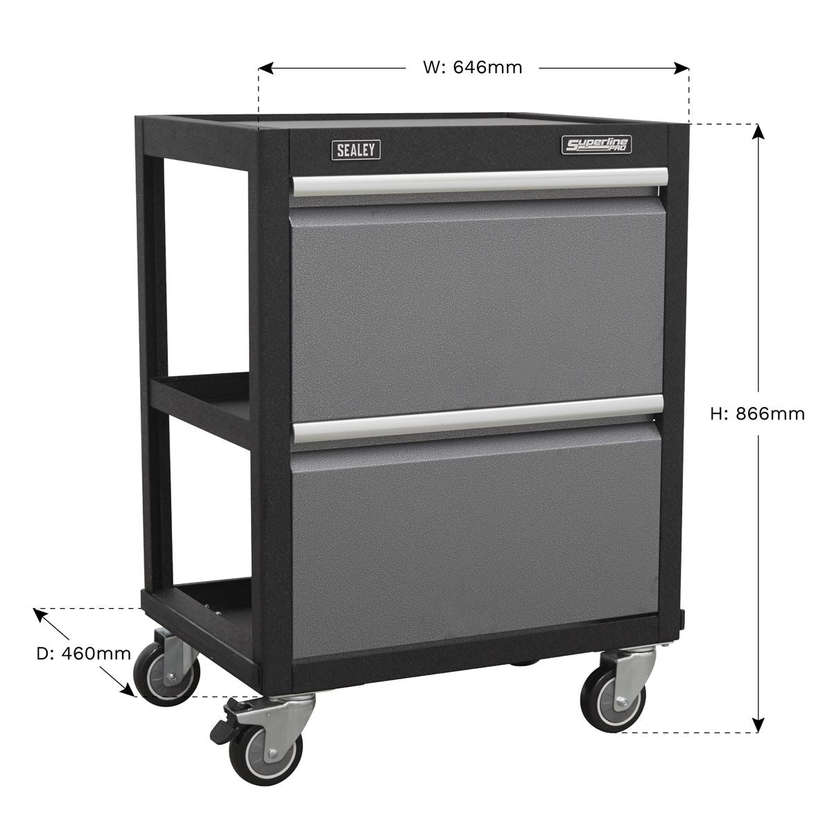 Sealey APMS66 Modular Mobile Workshop Trolley