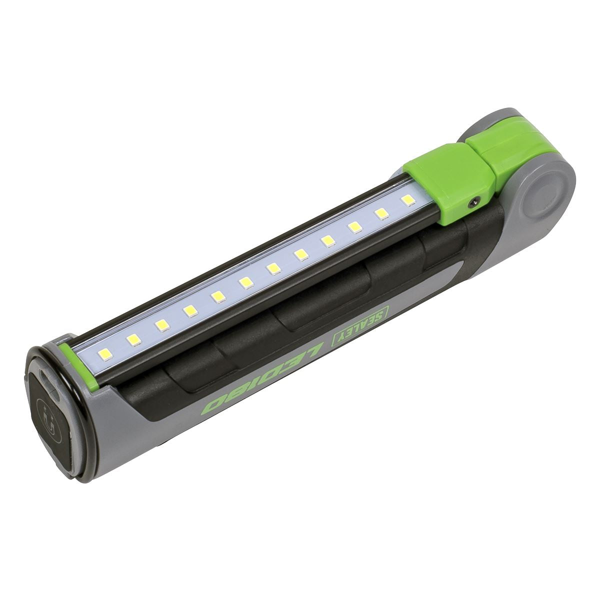 Sealey LED180 Rechargeable Slim Folding Inspection Light 4W & 1W SMD LED Lithium-ion