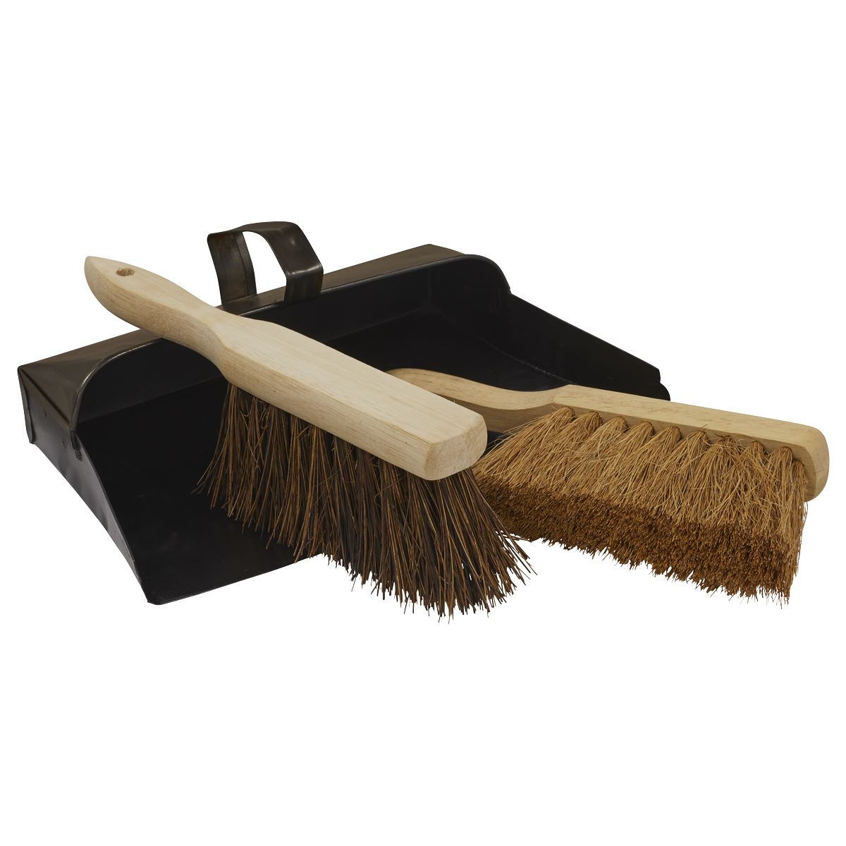 Sealey BM26 Dustpan & Brushes Metal