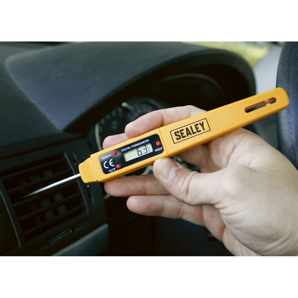 Sealey VS906 Mini Digital Thermometer