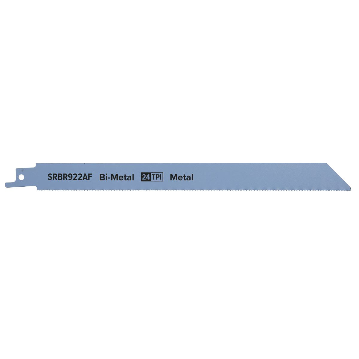 Sealey SRBR922AF Reciprocating Saw Blade Metal 230mm 24tpi - Pack of 5