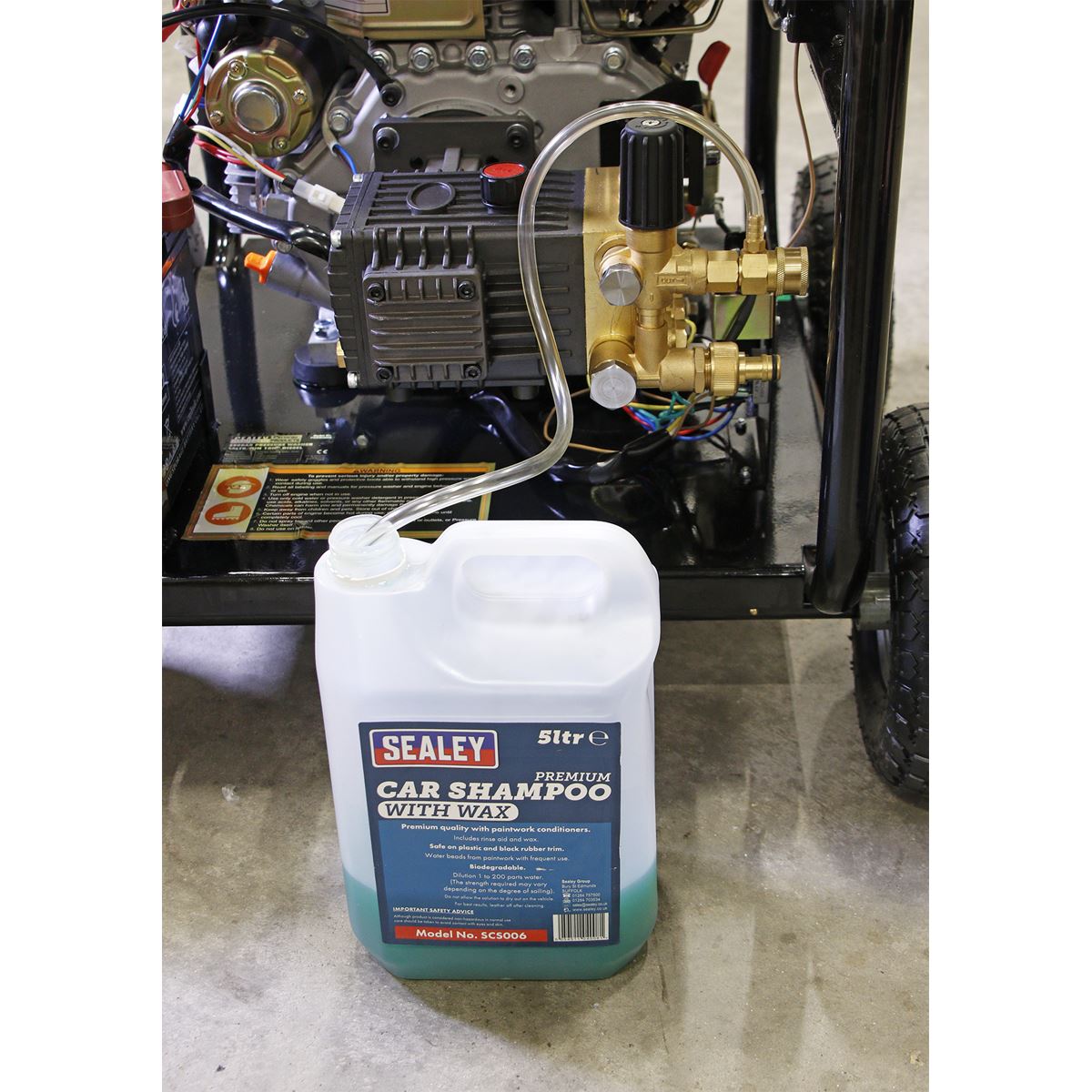 Sealey PWDM3600 Pressure Washer 290bar 900L/hr 10hp - Diesel