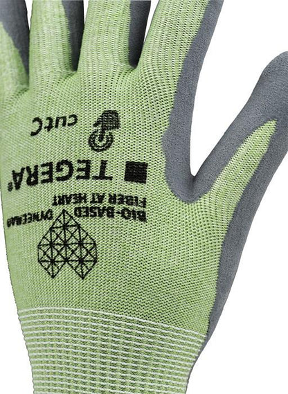 6 Pairs Ejendals Tegera 457 Bio-Based Nitrile Cut Proof C Work Gloves