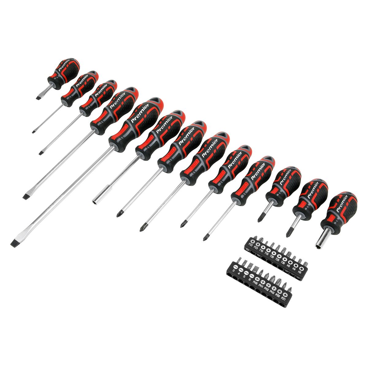 Sealey AK4370 Screwdriver & Bit Set 33pc GripMAX®