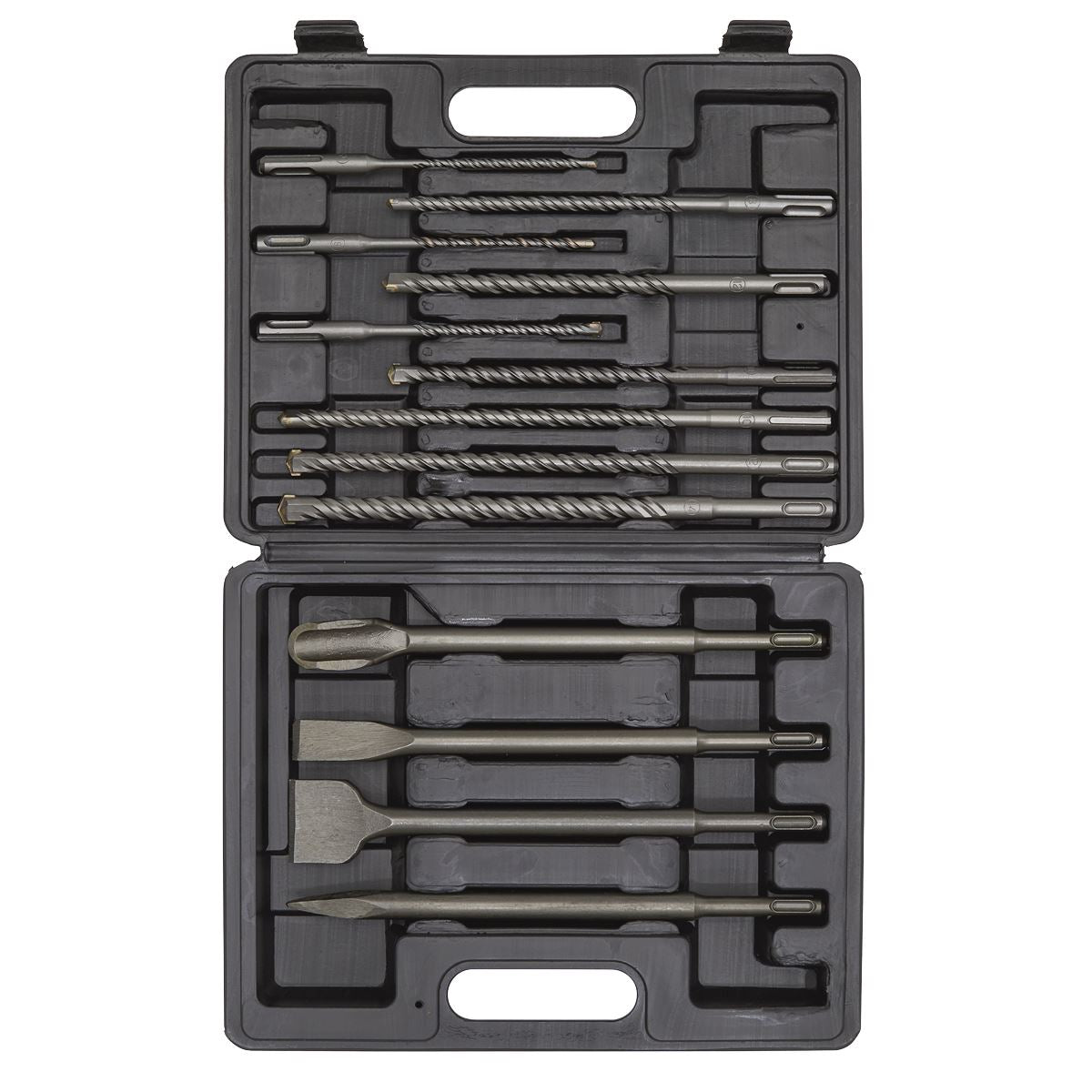 Sealey WDCS SDS Plus Drill Bit & Chisel Set 13pc