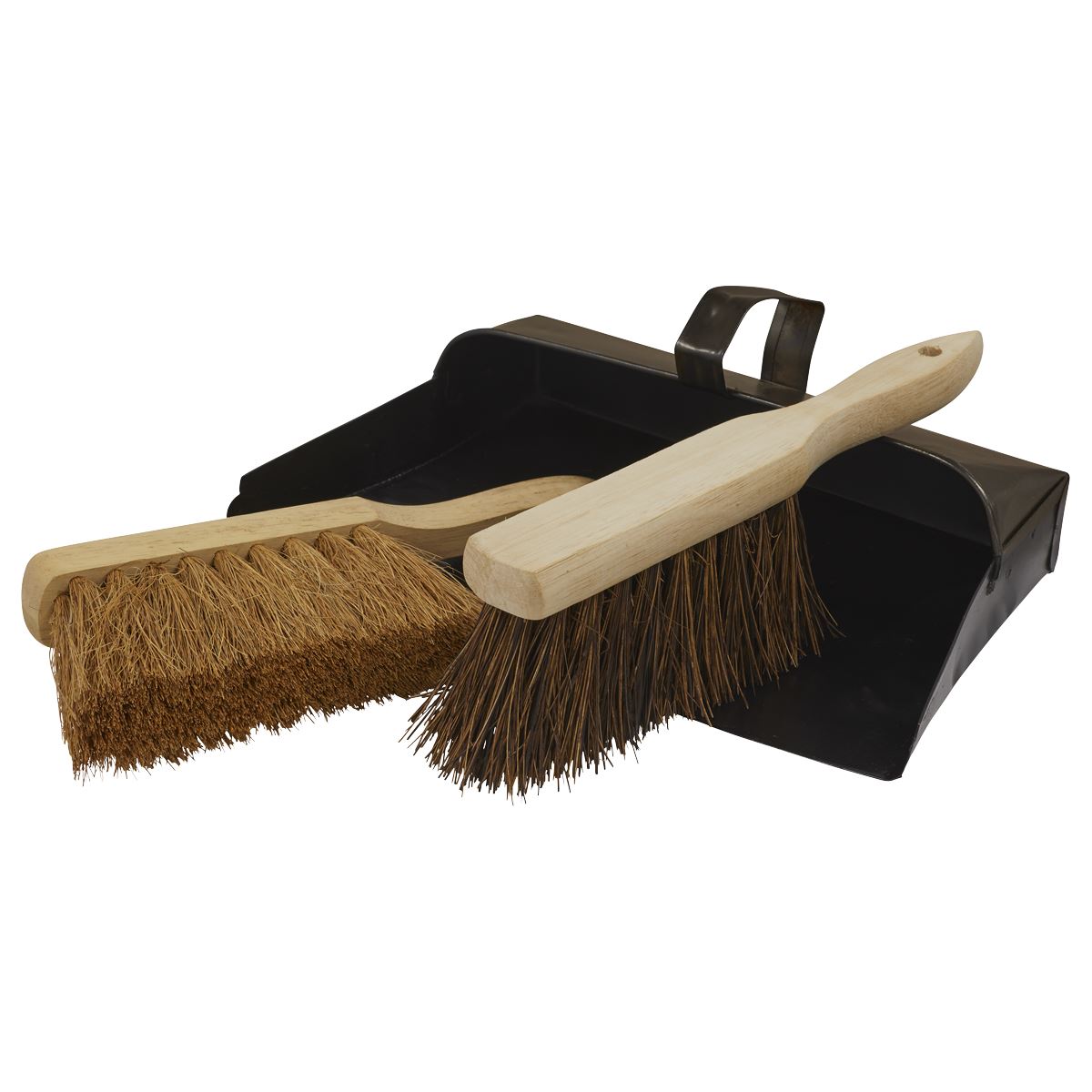 Sealey BM26 Dustpan & Brushes Metal