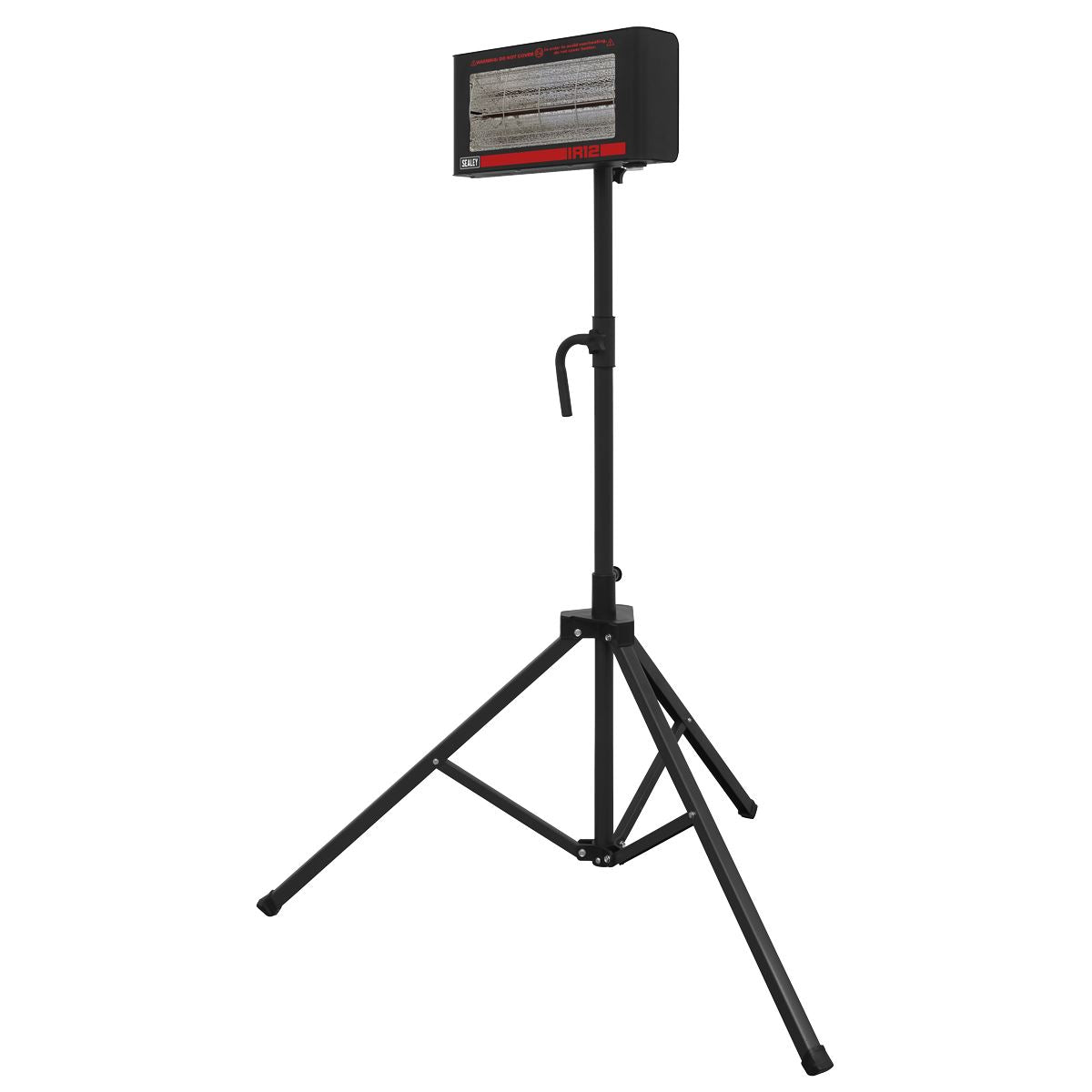 Sealey IR12CT Infrared Quartz Heater with Tripod Stand 230V 1.2kW-McCormickTools