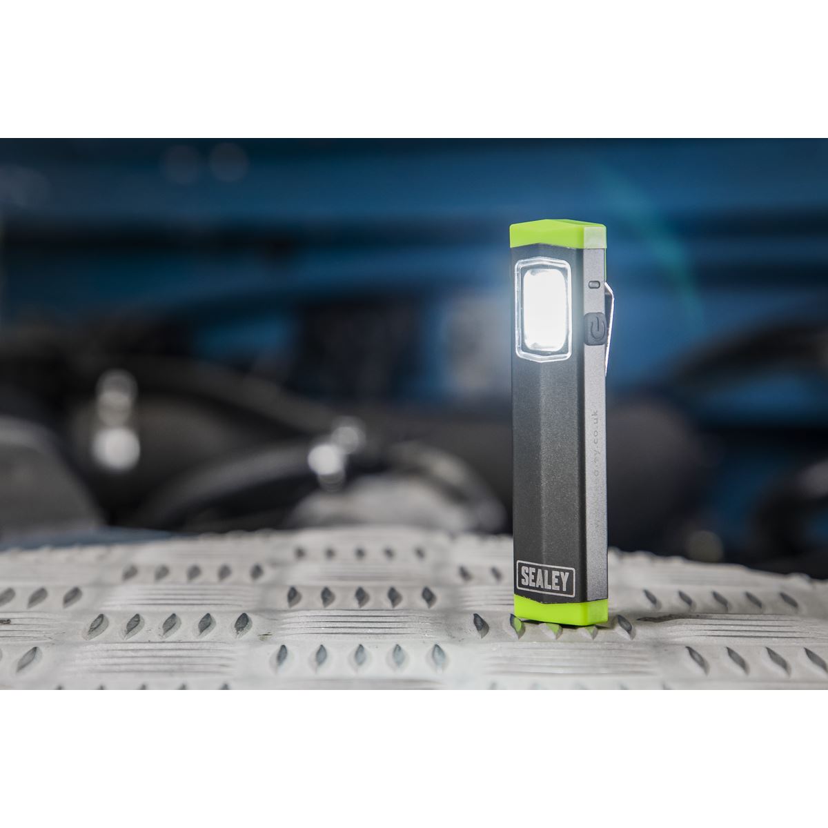 Sealey LED500SB Mini Hand Torch Super Beam Aluminium 3W COB LED