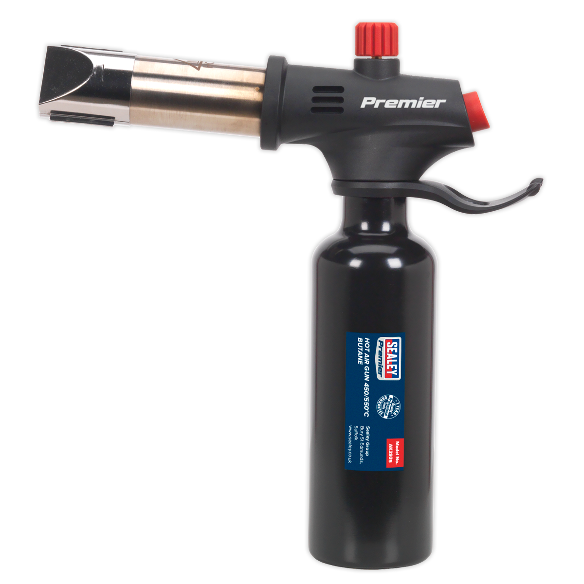 Sealey AK2935 Hot Air Gun 450/550°C - Butane