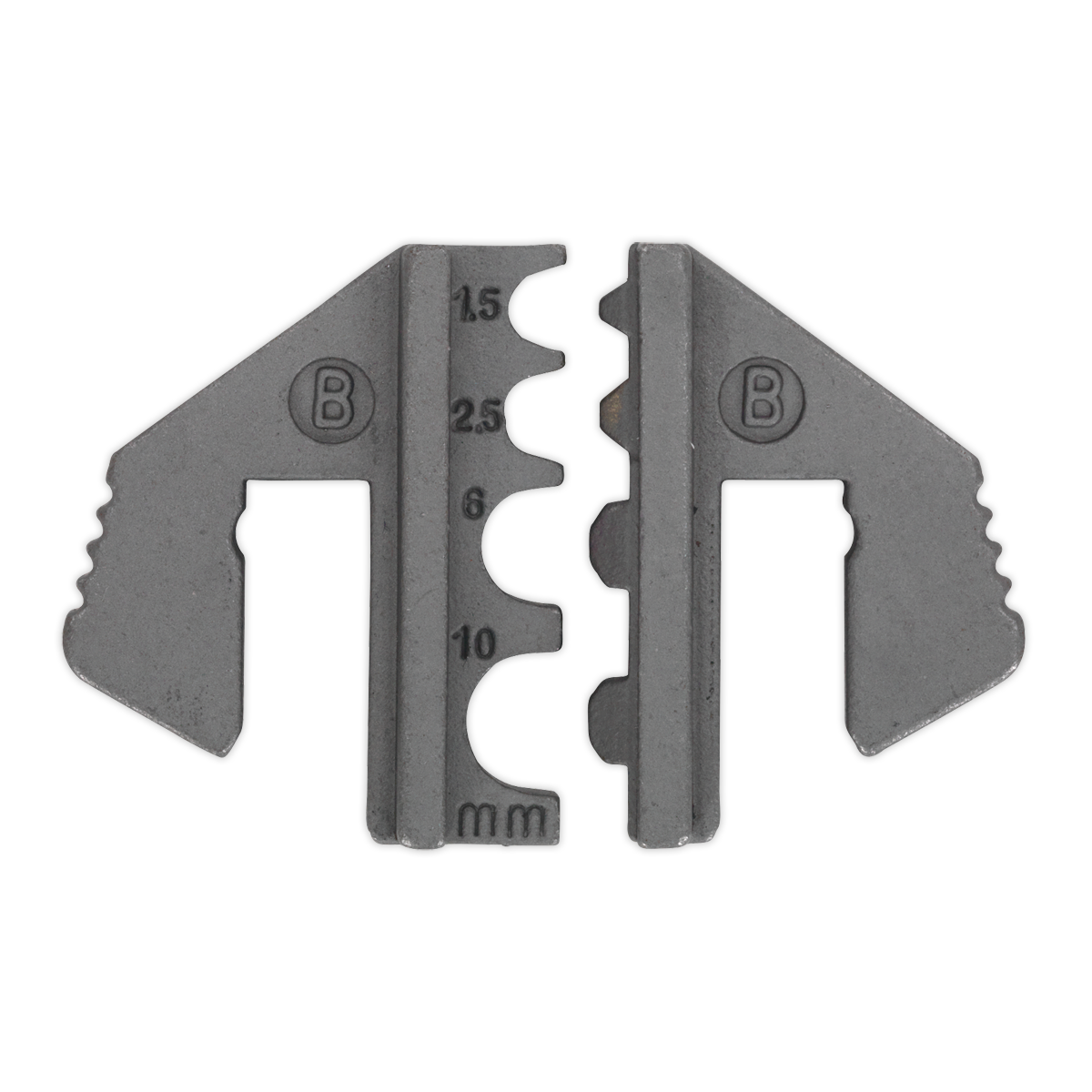 Sealey AK3858/B Non-Insulated Terminal Crimping Jaws