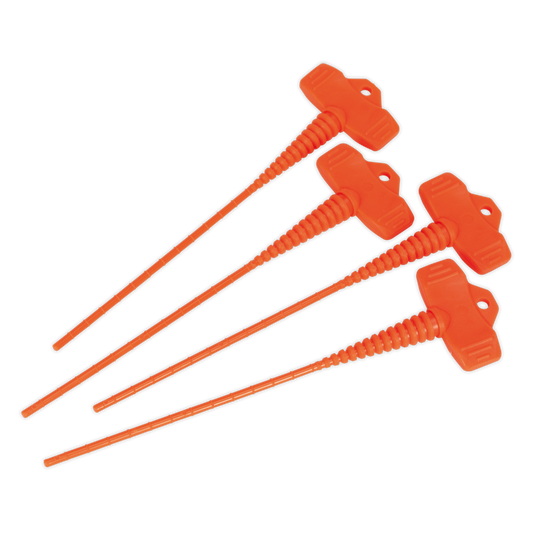 Sealey AK391 Applicator Nozzle Stopper Pack of 4