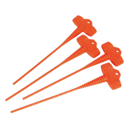 Sealey AK391 Applicator Nozzle Stopper Pack of 4