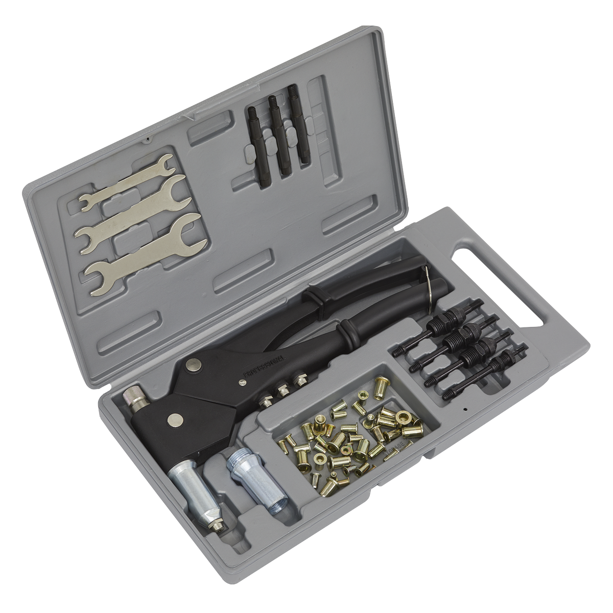 Sealey AK396 Blind Nut & Stud Riveting Kit