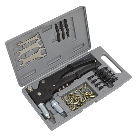 Sealey AK396 Blind Nut & Stud Riveting Kit