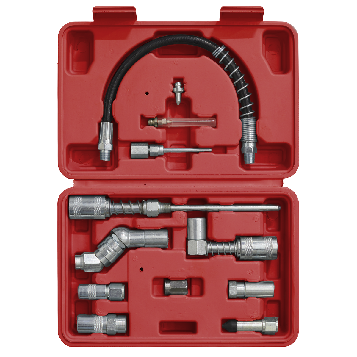 Sealey AK4482 Grease Gun Adaptor Kit 12pc