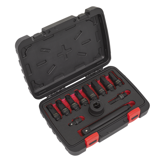 Sealey AK5617 Impact Socket Bit & Accessories Set 12pc 3/4"Sq Drive