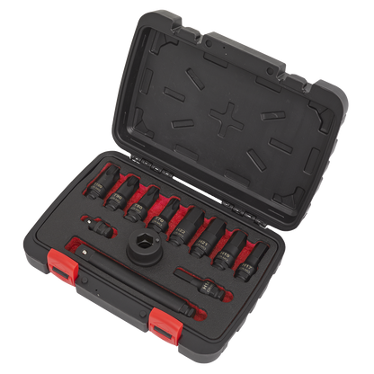 Sealey AK5617 Impact Socket Bit & Accessories Set 12pc 3/4"Sq Drive