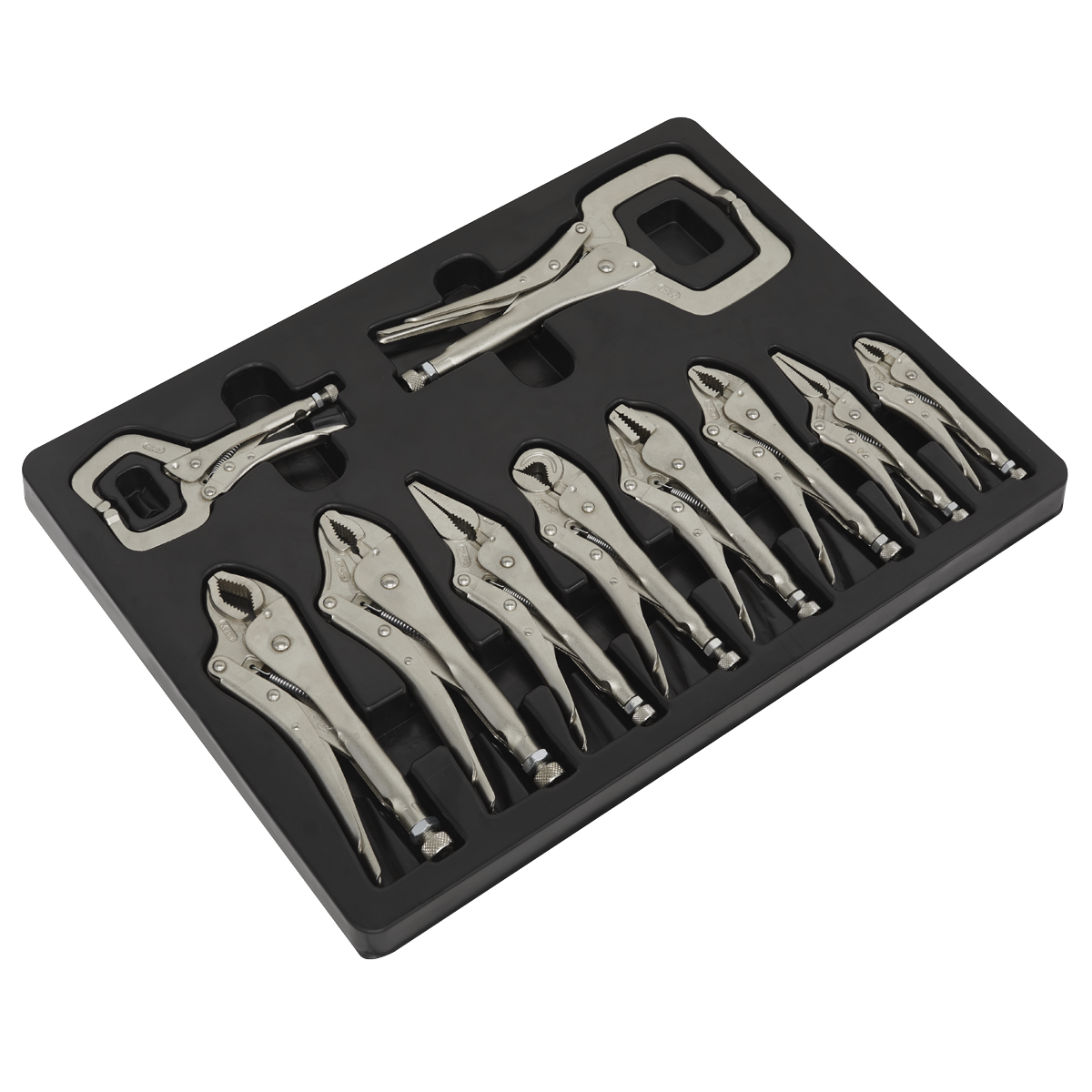 Sealey AK6800 Locking Pliers Set 10pc