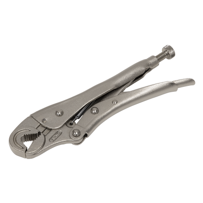 Sealey AK6871 Locking Pliers Round Jaws 195mm 0-35mm Capacity