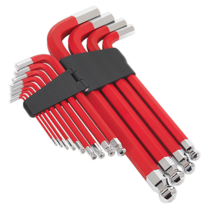 Sealey AK7187 Jumbo Ball-End Hex Key Set 13pc Anti-Slip - Metric