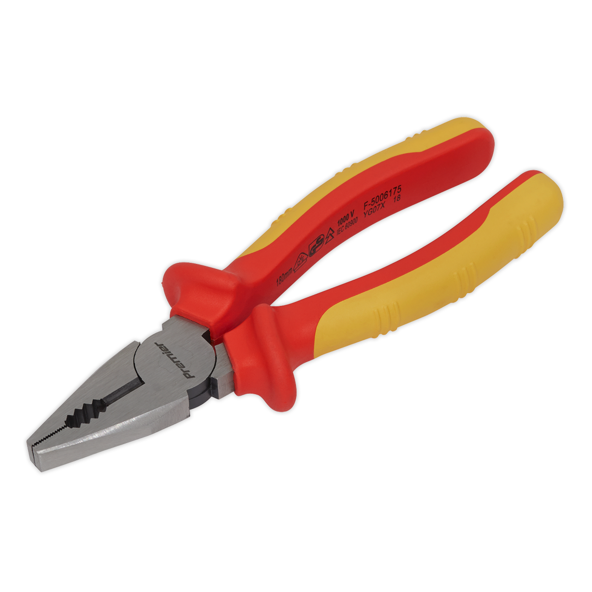 Sealey AK83454 Combination Pliers 175mm VDE Approved