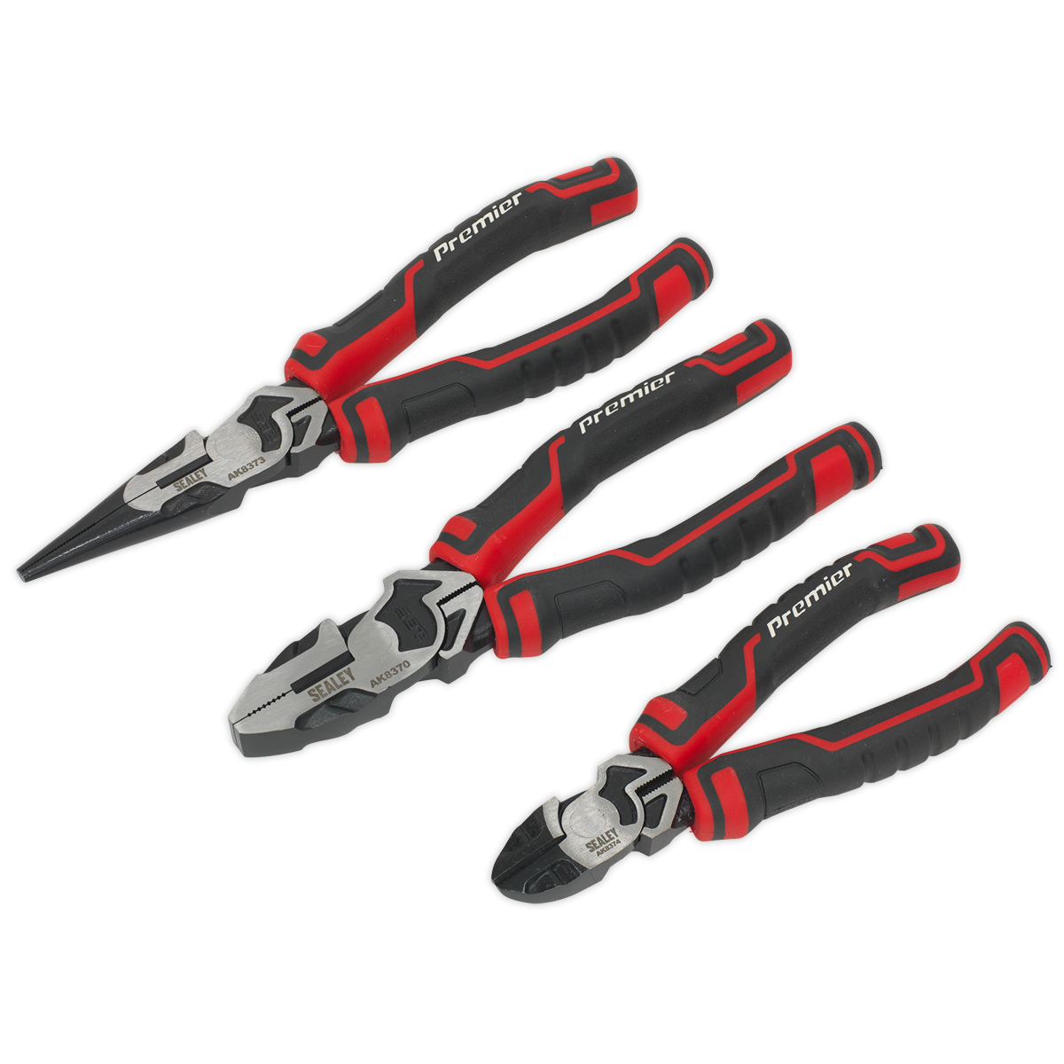 Sealey AK8376 Pliers Set High Leverage 3pc