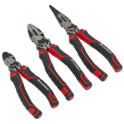 Sealey AK8376 Pliers Set High Leverage 3pc