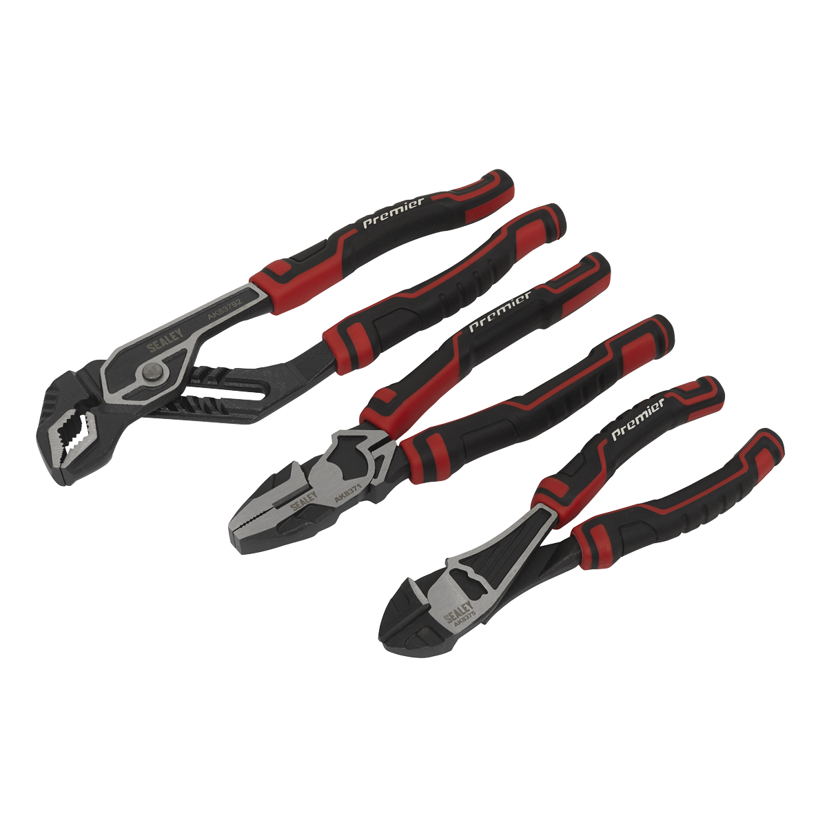 Sealey AK8377 Pliers Set High Leverage 3pc