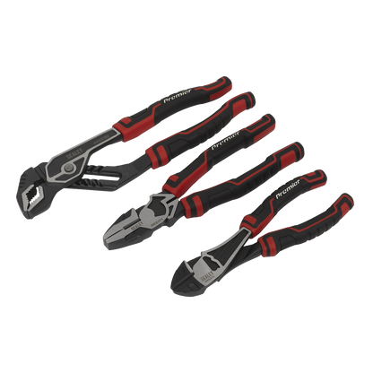 Sealey AK8377 Pliers Set High Leverage 3pc