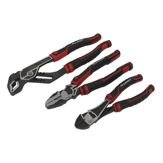 Sealey AK8377 Pliers Set High Leverage 3pc