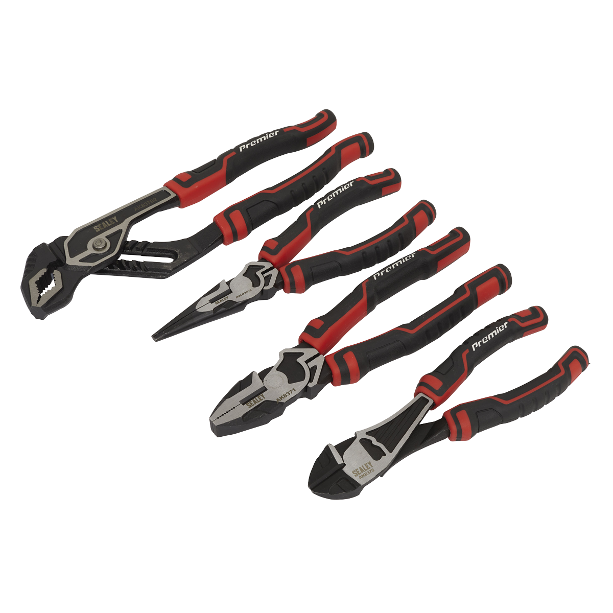 Sealey AK8378 Pliers Set High Leverage 4pc