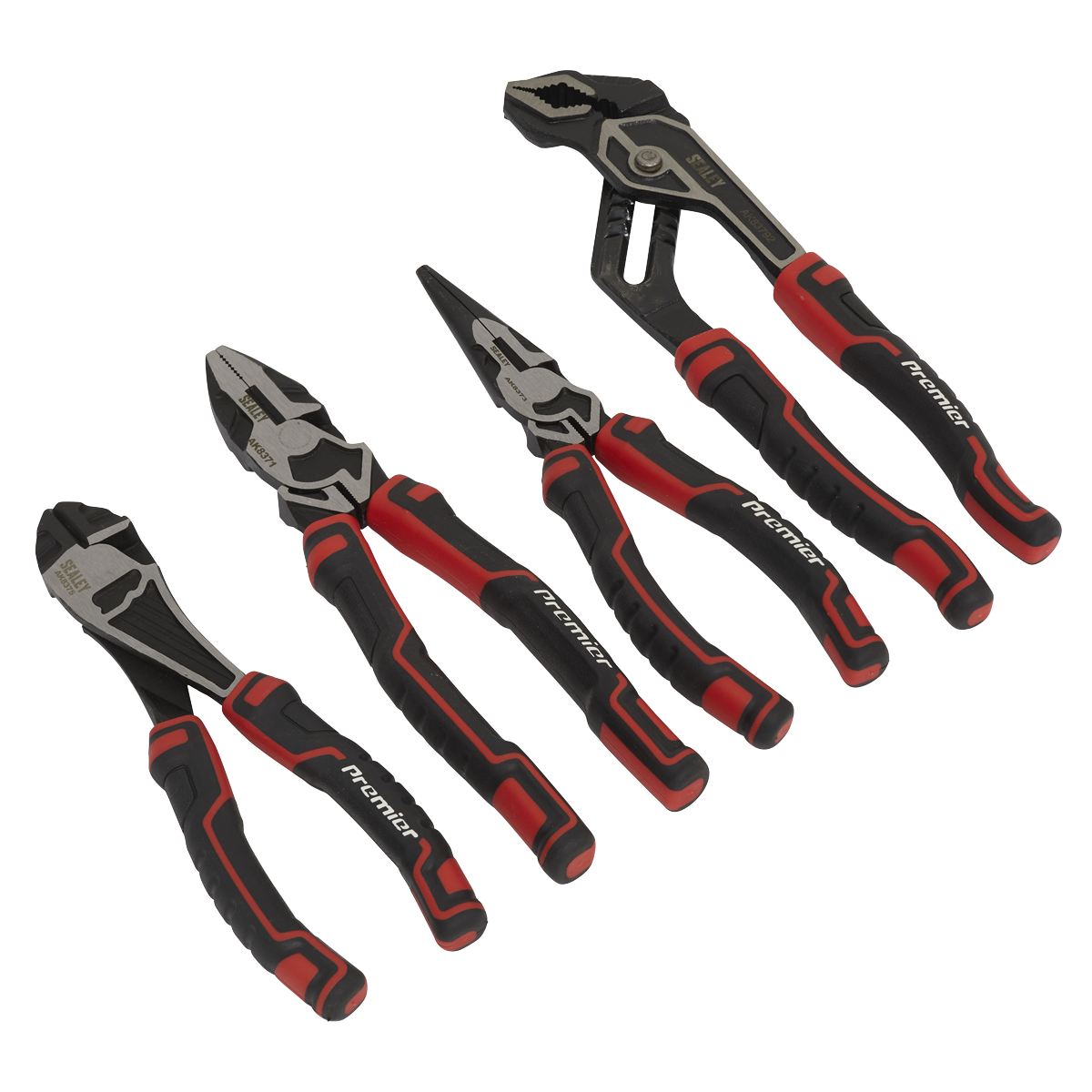 Sealey AK8378 Pliers Set High Leverage 4pc