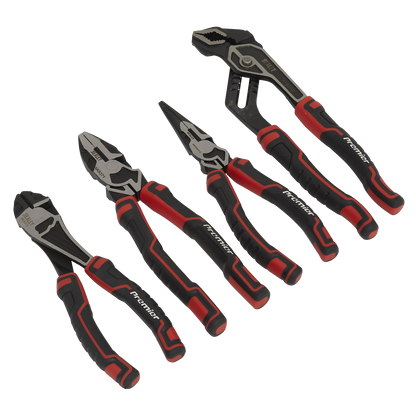 Sealey AK8378 Pliers Set High Leverage 4pc