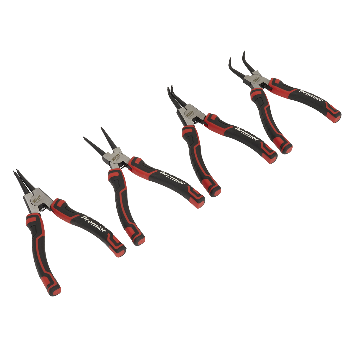 Sealey AK8457 Circlip Pliers Set 180mm 4pc