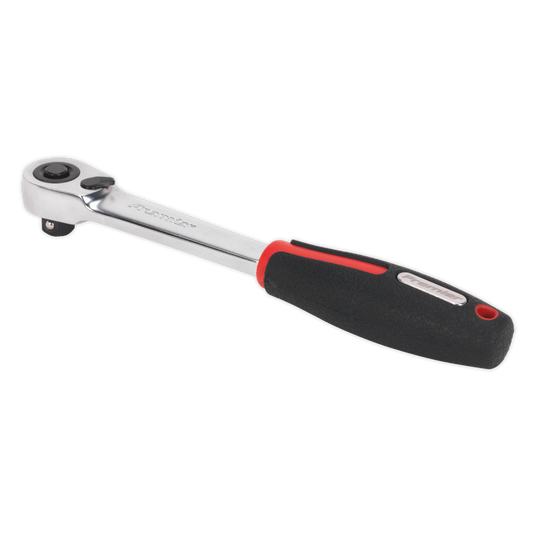 Sealey AK8981 Ratchet Wrench 3/8"Sq Drive Compact Head 72-Tooth Flip Reverse Premier Platinum