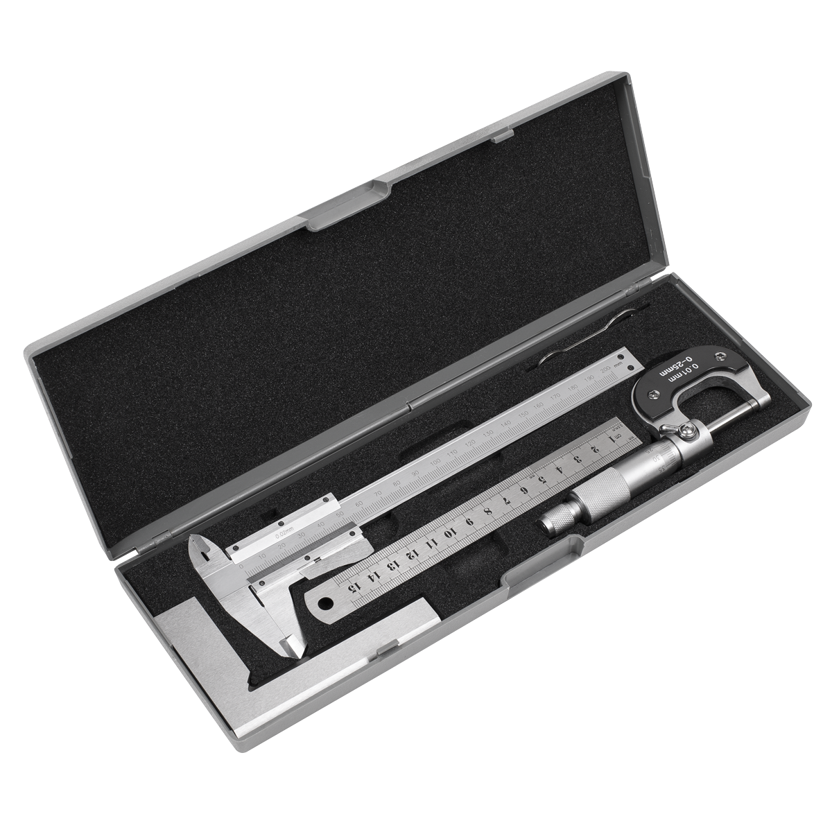 Sealey AK91SET Measuring Tool Set 4pc