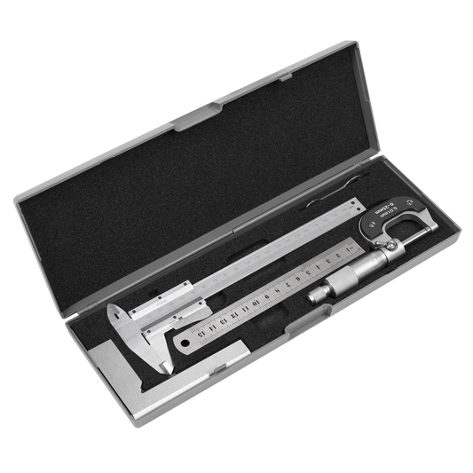 Sealey AK91SET Measuring Tool Set 4pc