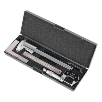 Sealey AK91SET Measuring Tool Set 4pc