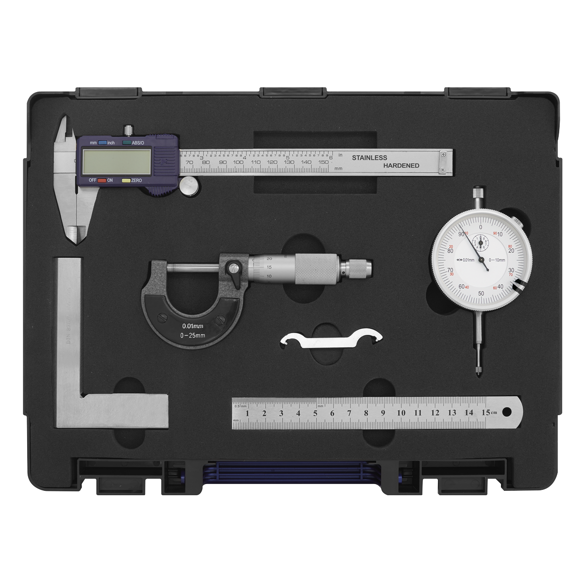 Sealey AK96SET Measuring Tool Set 5pc