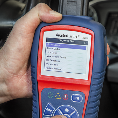 Autel AL419 EOBD Code Reader - Live Data Tech Tips